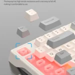 K-Snake Wired E-Sports Keyboard Mouse Mechanical Feel 98 Key Desktop Computer Notebook Keyboard - Image 4