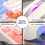 K-Snake Wired E-Sports Keyboard Mouse Mechanical Feel 98 Key Desktop Computer Notebook Keyboard - Image 6