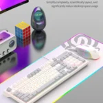 K-Snake Wired E-Sports Keyboard Mouse Mechanical Feel 98 Key Desktop Computer Notebook Keyboard - Image 8