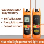 2-in-1 10-30mW Fiber Optic Red Light Pen + Optical Power Meter (-70+6dBm) Set - Image 2