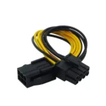 CPU 6 Pin To 8 Pin Graphics Card Computer Motherboard Power Cable - Image 2