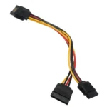 15P to Dual 15P One to Two SATA Hard Drive Power Conversion Cable - Image 2
