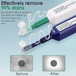 2pcs /Set Fiber Optic Cleaning Pen Endface Cleaner Fiber Optic Cleaning Tool for 1.25mm LC/Mu and 2.5mm SC/ST/FC - Image 6