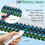 2pcs /Set Fiber Optic Cleaning Pen Endface Cleaner Fiber Optic Cleaning Tool for 1.25mm LC/Mu and 2.5mm SC/ST/FC - Image 7