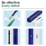 2pcs /Set Fiber Optic Cleaning Pen Endface Cleaner Fiber Optic Cleaning Tool for 1.25mm LC/Mu and 2.5mm SC/ST/FC - Image 9