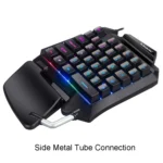 K-Snake G92 Single Small Keyboard Mobile Games Luminous Robotic Machine Sensory Game Keyboard - Image 2
