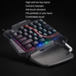 K-Snake G92 Single Small Keyboard Mobile Games Luminous Robotic Machine Sensory Game Keyboard - Image 5