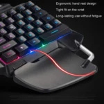 K-Snake G92 Single Small Keyboard Mobile Games Luminous Robotic Machine Sensory Game Keyboard - Image 6