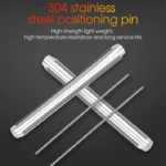 50pcs/pack  60mm Double -Pin Leather Thread Optical Fiber Heat Shrinkable Tube Optical Hot Melt Tube - Image 4
