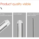 50pcs/pack  60mm Double -Pin Leather Thread Optical Fiber Heat Shrinkable Tube Optical Hot Melt Tube - Image 7