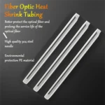 100pcs/pack 60mm Single Pin Optical Fiber Heat Shrinkable Tube Optical Hot Melt Tube - Image 2