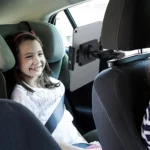 Car Rear Seat Folding Stretchable Headrest Tablet Bracket - Image 9