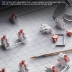 LANGTU LT104 Mechanical Keyboard Backlight Display Flexible DIY Keyboard - Image 7