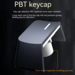 LANGTU LT104 Mechanical Keyboard Backlight Display Flexible DIY Keyboard - Image 9