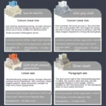 LANGTU LT104 Mechanical Keyboard Backlight Display Flexible DIY Keyboard - Image 10