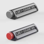 Multifunctional Break Window Mini Safety Hammer Parking Number Plate - Image 2