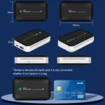 PW100 4G LTE Mobile Router USB Hotspot Portable Power Bank Pocket Wireless WIFI - Image 3