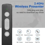 2.4GHz Multifunctional USB Wireless PPT Laser Page Turning Pen Electronic Laser Pointer Pen - Image 2