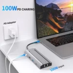 6-In-1 TYPE-C/USB-C To PD+HDMI (4K 30hz) +USB3.0 X 3+SSD Docking Station - Image 5