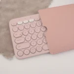 For Logitech K380 Leather Keyboard Thin and Lightweight Portable Liner Bag Waterproof Protective Cover - Image 8