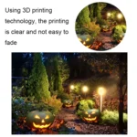 1.25x0.8m Holiday Party Photography Background Halloween Decoration Hanging Cloth - Image 4