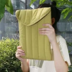 Flat Cotton Embroidery Inner Bag Lightweight Space Cotton Protective Case