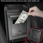For Tesla Model Y / 3 Armrest Hidden Storage Box Central Control Storage Box - Image 8