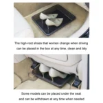 Car Seat Storage Shoe Box Multifunctional Trunk Umbrella Storage Tray - Image 2