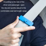SHUNWEI 1pair Car Safety Belt Limiter Anti-Stranglehold Clip - Image 6