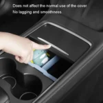 For Tesla Model 3 / Y Silicone Double Layer Storage Small Ice Box - Image 5