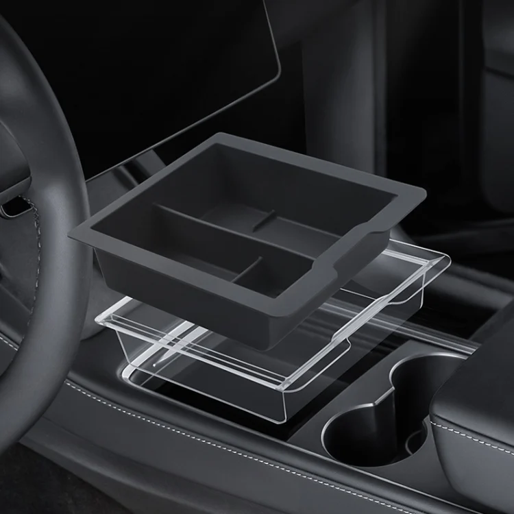 TBD06040652_B8.webp For Tesla Model 3 / Y Silicone Double Layer Storage Small Ice Box - Image 9