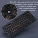 Cangjie Code Keyboard Traditional Chinese Annotated Wireless Keyboard 2.4G Wireless Connection Keyboard - Image 7