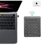 KN-980 28 Keys Portable Wireless Digital Quiet Keypad Computer External Digital Password Keypad - Image 11