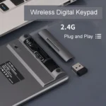 KN-980 28 Keys Portable Wireless Digital Quiet Keypad Computer External Digital Password Keypad - Image 6