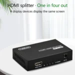 FJGEAR FJ-SM4K104 HD Audio/Video Splitter HDMI 1 In 4 Splitter - Image 5