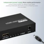 FJGEAR FJ-SM4K104 HD Audio/Video Splitter HDMI 1 In 4 Splitter - Image 6