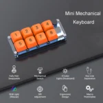 MKESPN Shortcut Macro Defined Wired Samll Keypad Single Handed Gaming Keyboard - Image 4