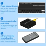 FJGEAR FJ-U804 8 In 4 Out USB2.0 Sharing Switch Extender - Image 5