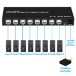 FJGEAR FJ-U804 8 In 4 Out USB2.0 Sharing Switch Extender - Image 8