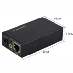 FJGEAR FJ-VEA100 2 In 1 Extender VGA To RJ45 Signal Single Cable Extension With Audio, EU Plug - Image 2