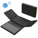 Leather Wireless Bluetooth Keyboard With Touch-Pad Multi-System External Portable Universal Keypad - Image 2