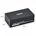 FJGEAR FJ-2004 VGA Splitter 1 In 4 Out Computer Vedio Output Splitter, EU Plug - Image 2