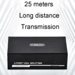 FJGEAR FJ-2004 VGA Splitter 1 In 4 Out Computer Vedio Output Splitter, EU Plug - Image 5