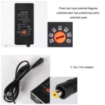 65W 6-20V Adjustable 3A DC Power Adapter Charger - Image 7