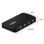 FJGEAR FJ-U404 USB2.0 4 In 4 Out Sharing Switcher With Controller - Image 2