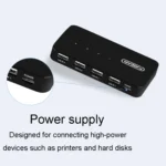 FJGEAR FJ-U404 USB2.0 4 In 4 Out Sharing Switcher With Controller - Image 7