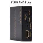 FJGEAR FJ-HA1308 HDMI To AV Converter Support NTSC PAL With Auto Screen Scaling - Image 4