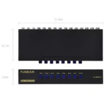 FJGEAR FJ-801AV Audio Video Switcher 8 In 1 Out CVBS Switcher - Image 2