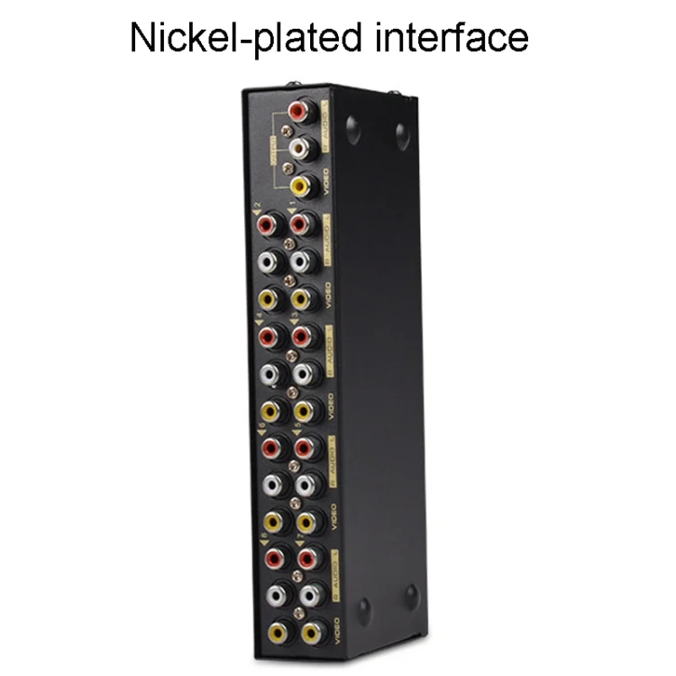 TBD06040774_2.webp FJGEAR FJ-801AV Audio Video Switcher 8 In 1 Out CVBS Switcher - Image 3