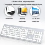 B035 2.4G Wireless Keyboard Scissor Foot Construction Silent Office Laptop External Keyboard - Image 4